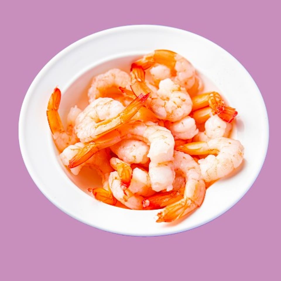 Delicious Steamed Shrimp