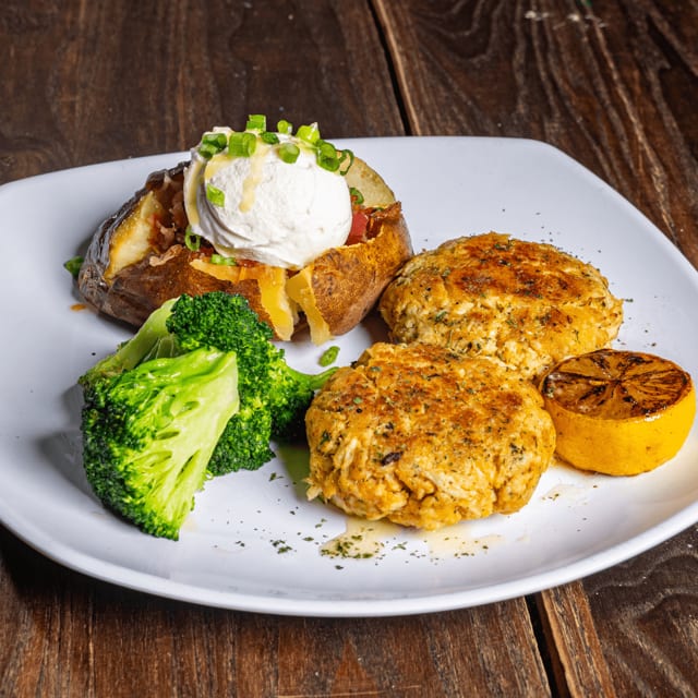Crab Cakes.