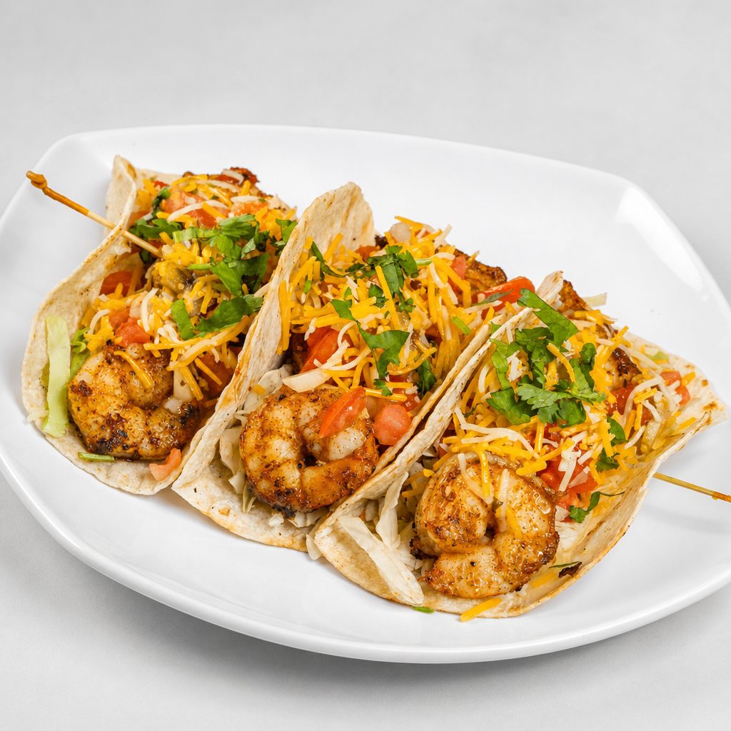 Shrimp Tacos.