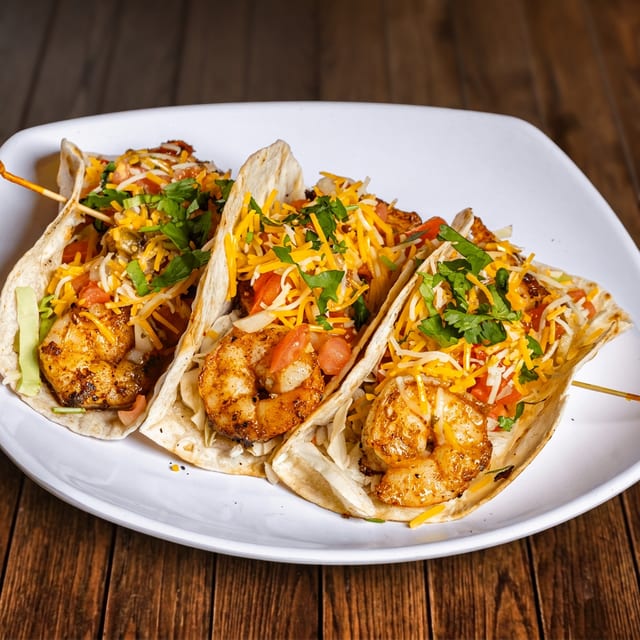 Shrimp Tacos.