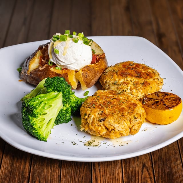 Crab Cakes.