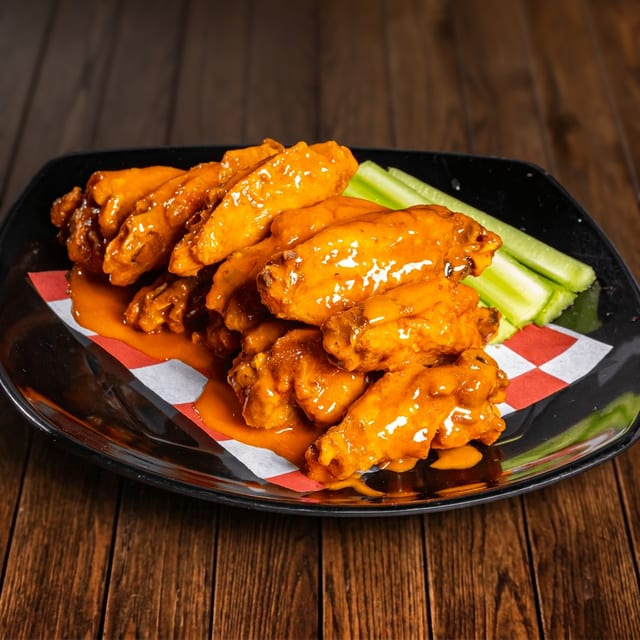 Kickin' Chicken Wings.